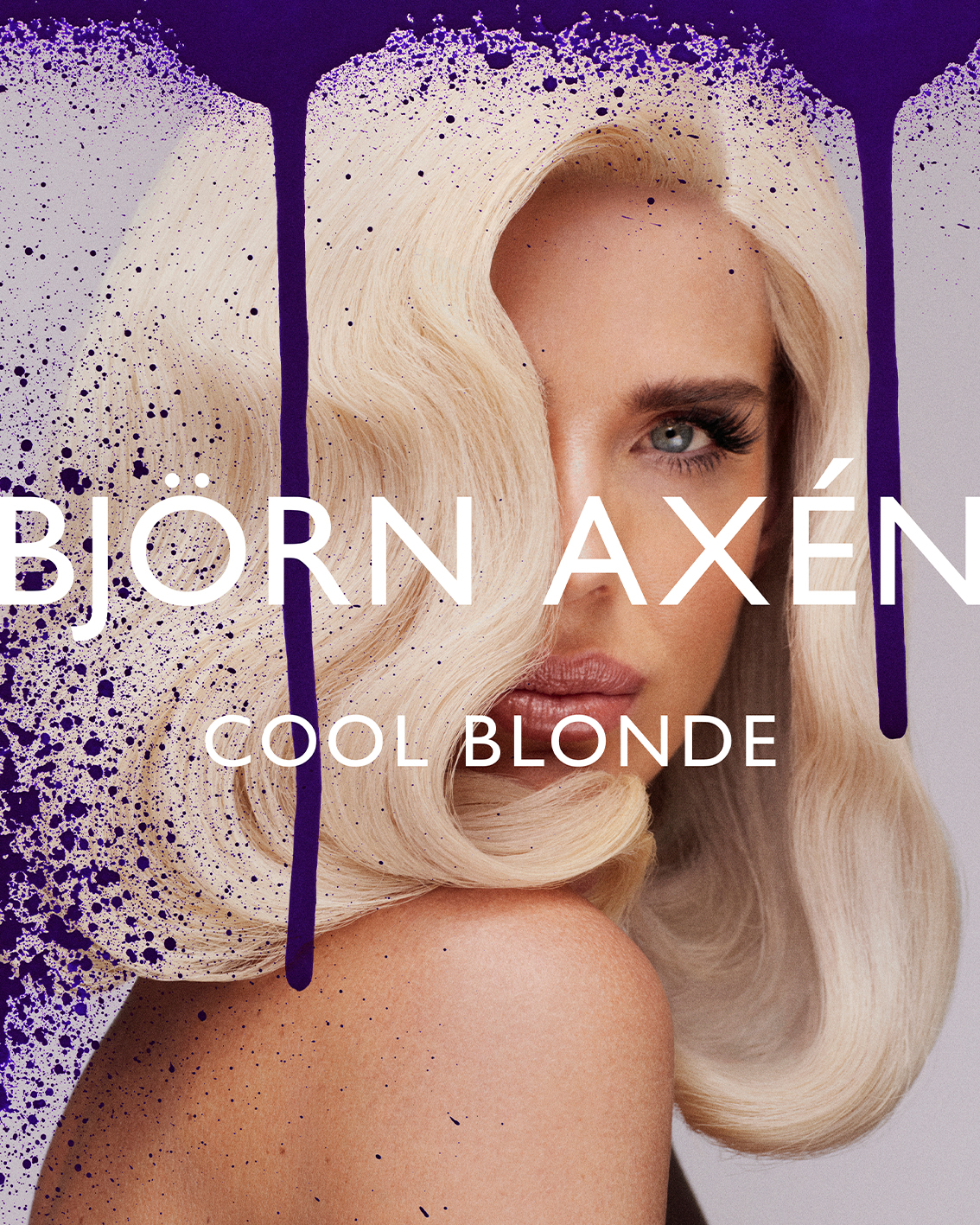 Живильний пігментований шампунь для освітленого волосся Björn Axén Cool Blonde Coloring Silver Shampoo